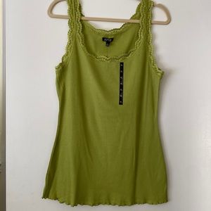Apt. 9 lace trimmed tank